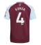 Aston Villa Ezri Konsa #4 Thuis tenue 2024-25 Korte Mouwen