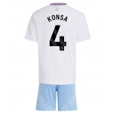 Aston Villa Ezri Konsa #4 Uit tenue voor kinderen 2024-25 Korte Mouwen (+ broek)