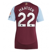 Aston Villa Ian Maatsen #22 Thuis tenue voor Dames 2024-25 Korte Mouwen