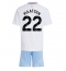 Aston Villa Ian Maatsen #22 Uit tenue voor kinderen 2024-25 Korte Mouwen (+ broek)