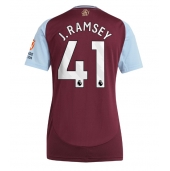 Aston Villa Jacob Ramsey #41 Thuis tenue voor Dames 2024-25 Korte Mouwen