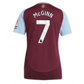 Aston Villa John McGinn #7 Thuis tenue voor Dames 2024-25 Korte Mouwen