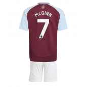 Aston Villa John McGinn #7 Thuis tenue voor kinderen 2024-25 Korte Mouwen (+ broek)