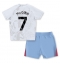 Aston Villa John McGinn #7 Uit tenue voor kinderen 2023-24 Korte Mouwen (+ broek)