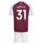 Aston Villa Leon Bailey #31 Thuis tenue voor kinderen 2024-25 Korte Mouwen (+ broek)