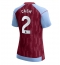 Aston Villa Matty Cash #2 Thuis tenue voor Dames 2023-24 Korte Mouwen