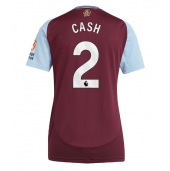 Aston Villa Matty Cash #2 Thuis tenue voor Dames 2024-25 Korte Mouwen