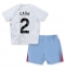 Aston Villa Matty Cash #2 Uit tenue voor kinderen 2023-24 Korte Mouwen (+ broek)