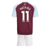 Aston Villa Ollie Watkins #11 Thuis tenue voor kinderen 2024-25 Korte Mouwen (+ broek)