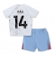 Aston Villa Pau Torres #14 Uit tenue voor kinderen 2023-24 Korte Mouwen (+ broek)