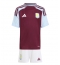 Aston Villa Thuis tenue voor kinderen 2024-25 Korte Mouwen (+ broek)