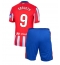 Atletico Madrid Alexander Sorloth #9 Thuis tenue voor kinderen 2024-25 Korte Mouwen (+ broek)