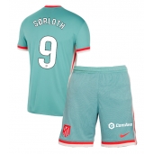 Atletico Madrid Alexander Sorloth #9 Uit tenue voor kinderen 2024-25 Korte Mouwen (+ broek)