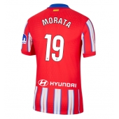 Atletico Madrid Alvaro Morata #19 Thuis tenue 2024-25 Korte Mouwen