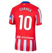 Atletico Madrid Angel Correa #10 Thuis tenue 2024-25 Korte Mouwen