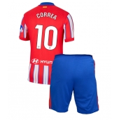 Atletico Madrid Angel Correa #10 Thuis tenue voor kinderen 2024-25 Korte Mouwen (+ broek)