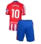 Atletico Madrid Angel Correa #10 Thuis tenue voor kinderen 2024-25 Korte Mouwen (+ broek)