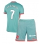 Atletico Madrid Antoine Griezmann #7 Uit tenue voor kinderen 2024-25 Korte Mouwen (+ broek)