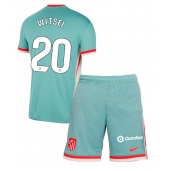 Atletico Madrid Axel Witsel #20 Uit tenue voor kinderen 2024-25 Korte Mouwen (+ broek)