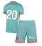 Atletico Madrid Axel Witsel #20 Uit tenue voor kinderen 2024-25 Korte Mouwen (+ broek)