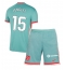 Atletico Madrid Clement Lenglet #15 Uit tenue voor kinderen 2024-25 Korte Mouwen (+ broek)