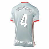 Atletico Madrid Conor Gallagher #4 Uit tenue voor Dames 2024-25 Korte Mouwen