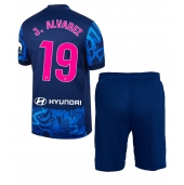 Atletico Madrid Julian Alvarez #19 Derde tenue voor kinderen 2024-25 Korte Mouwen (+ broek)