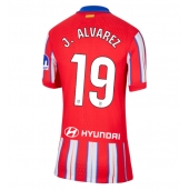 Atletico Madrid Julian Alvarez #19 Thuis tenue voor Dames 2024-25 Korte Mouwen