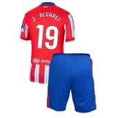 Atletico Madrid Julian Alvarez #19 Thuis tenue voor kinderen 2024-25 Korte Mouwen (+ broek)