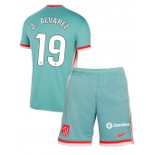 Atletico Madrid Julian Alvarez #19 Uit tenue voor kinderen 2024-25 Korte Mouwen (+ broek)