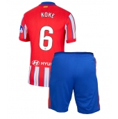 Atletico Madrid Koke #6 Thuis tenue voor kinderen 2024-25 Korte Mouwen (+ broek)