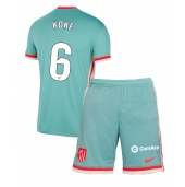 Atletico Madrid Koke #6 Uit tenue voor kinderen 2024-25 Korte Mouwen (+ broek)