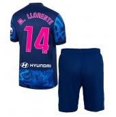 Atletico Madrid Marcos Llorente #14 Derde tenue voor kinderen 2024-25 Korte Mouwen (+ broek)