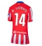 Atletico Madrid Marcos Llorente #14 Thuis tenue voor Dames 2024-25 Korte Mouwen