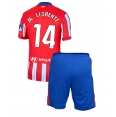 Atletico Madrid Marcos Llorente #14 Thuis tenue voor kinderen 2024-25 Korte Mouwen (+ broek)