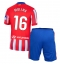 Atletico Madrid Nahuel Molina #16 Thuis tenue voor kinderen 2024-25 Korte Mouwen (+ broek)