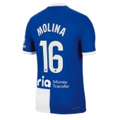 Atletico Madrid Nahuel Molina #16 Uit tenue 2023-24 Korte Mouwen