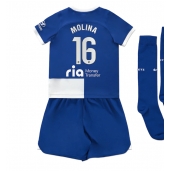 Atletico Madrid Nahuel Molina #16 Uit tenue voor kinderen 2023-24 Korte Mouwen (+ broek)