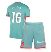 Atletico Madrid Nahuel Molina #16 Uit tenue voor kinderen 2024-25 Korte Mouwen (+ broek)