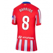 Atletico Madrid Pablo Barrios #8 Thuis tenue voor Dames 2024-25 Korte Mouwen