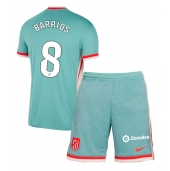 Atletico Madrid Pablo Barrios #8 Uit tenue voor kinderen 2024-25 Korte Mouwen (+ broek)