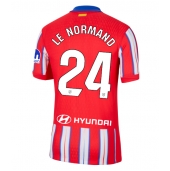 Atletico Madrid Robin Le Normand #24 Thuis tenue 2024-25 Korte Mouwen