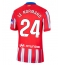 Atletico Madrid Robin Le Normand #24 Thuis tenue 2024-25 Korte Mouwen