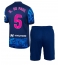 Atletico Madrid Rodrigo De Paul #5 Derde tenue voor kinderen 2024-25 Korte Mouwen (+ broek)