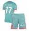 Atletico Madrid Rodrigo Riquelme #17 Uit tenue voor kinderen 2024-25 Korte Mouwen (+ broek)