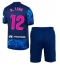 Atletico Madrid Samuel Lino #12 Derde tenue voor kinderen 2024-25 Korte Mouwen (+ broek)