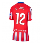 Atletico Madrid Samuel Lino #12 Thuis tenue voor Dames 2024-25 Korte Mouwen