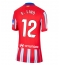 Atletico Madrid Samuel Lino #12 Thuis tenue voor Dames 2024-25 Korte Mouwen