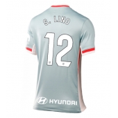 Atletico Madrid Samuel Lino #12 Uit tenue voor Dames 2024-25 Korte Mouwen