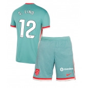 Atletico Madrid Samuel Lino #12 Uit tenue voor kinderen 2024-25 Korte Mouwen (+ broek)